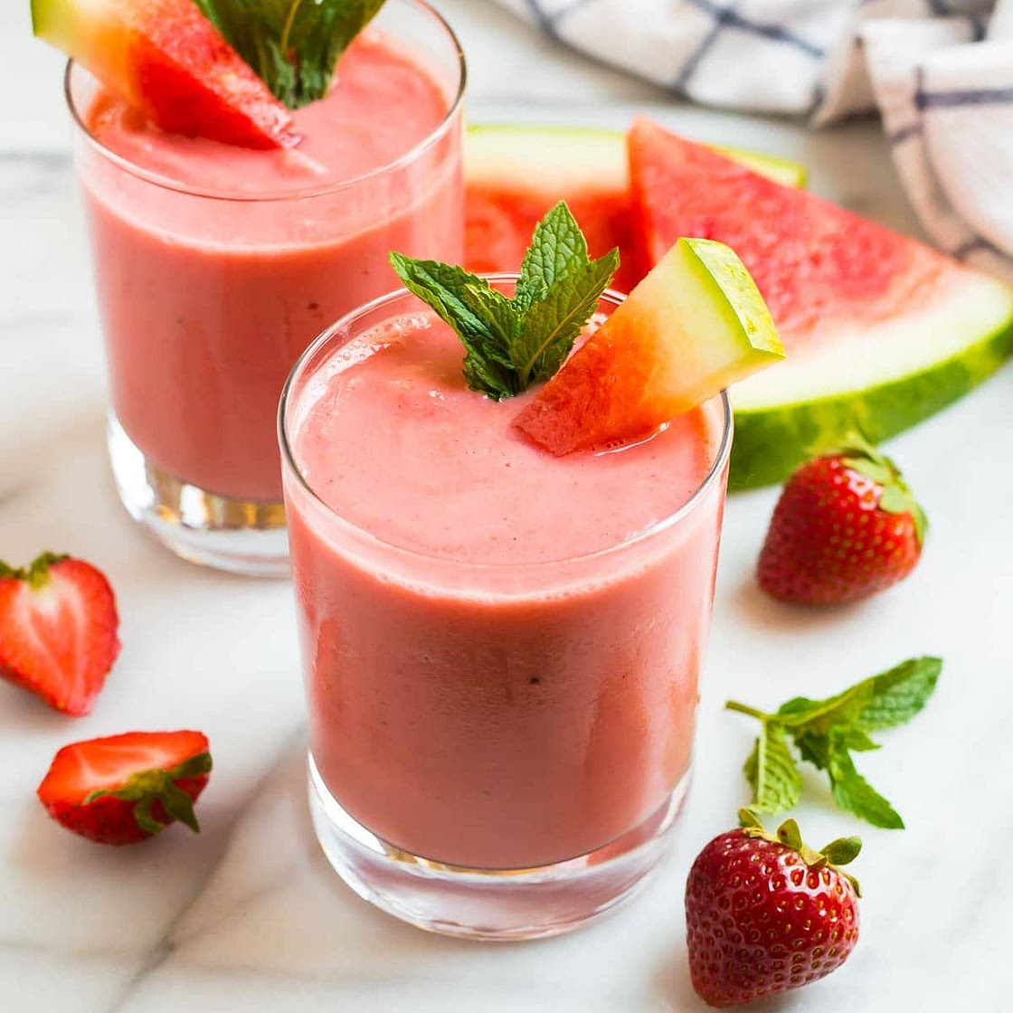 Pink smoothie