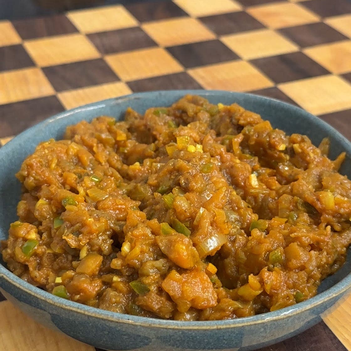 Ikra - Armenian Eggplant Dip