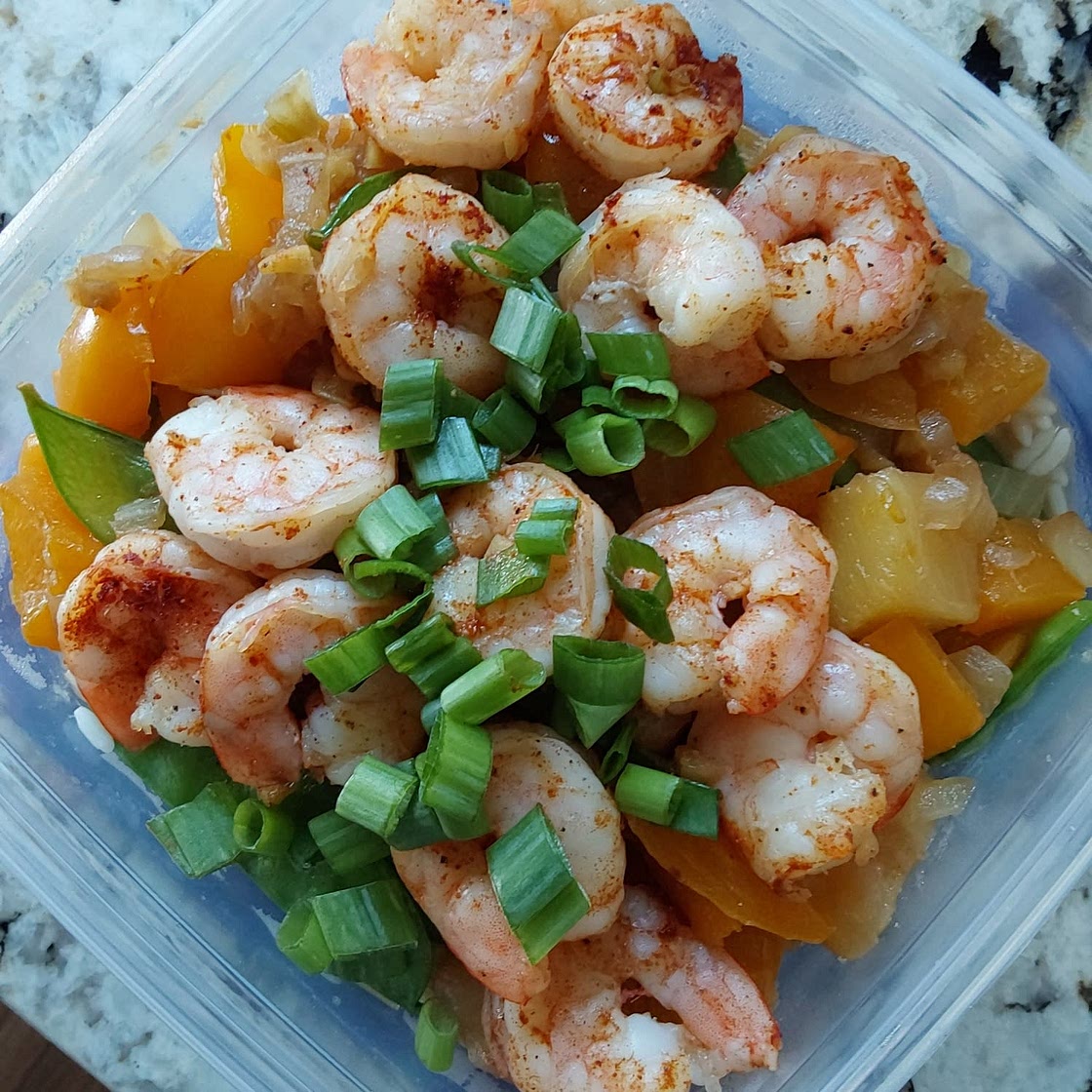 Pineapple Shrimp Stir Fry (Dairy Free)