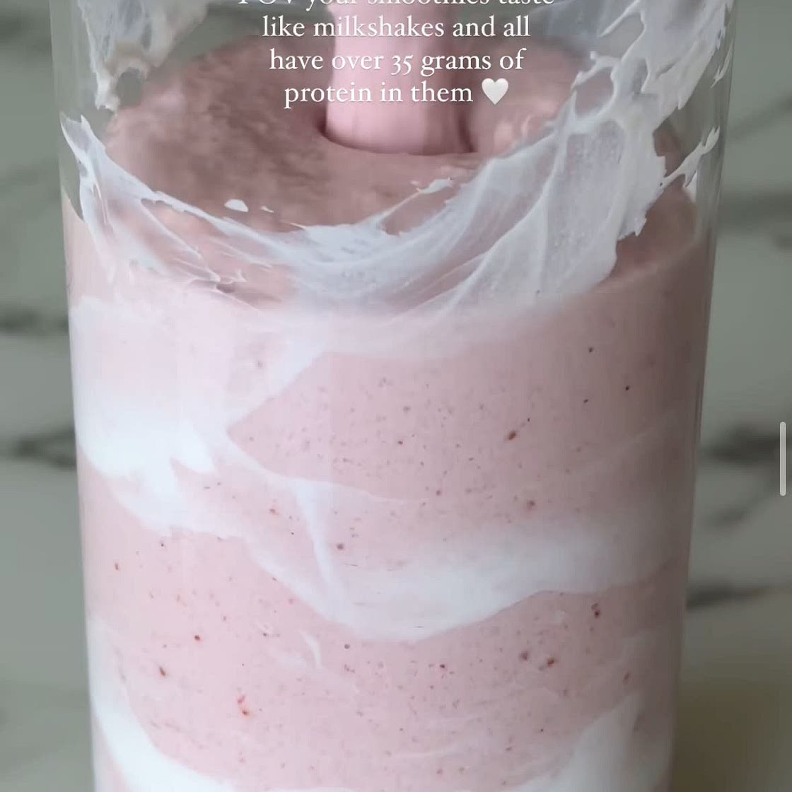 Strawberry Dream Smoothie🍓☁️
