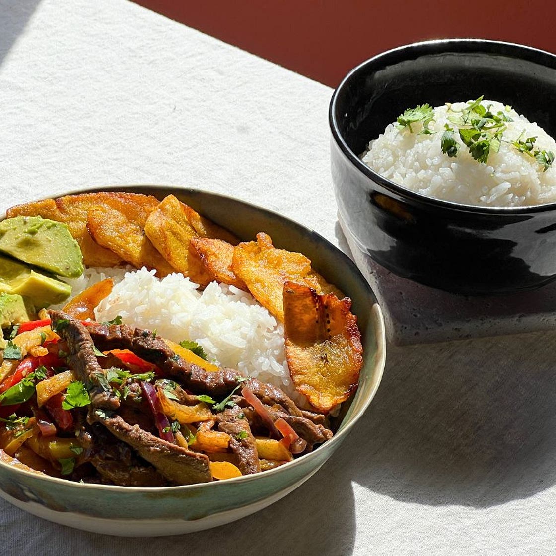 My Mother’s Ecuadorian Lomo Saltado