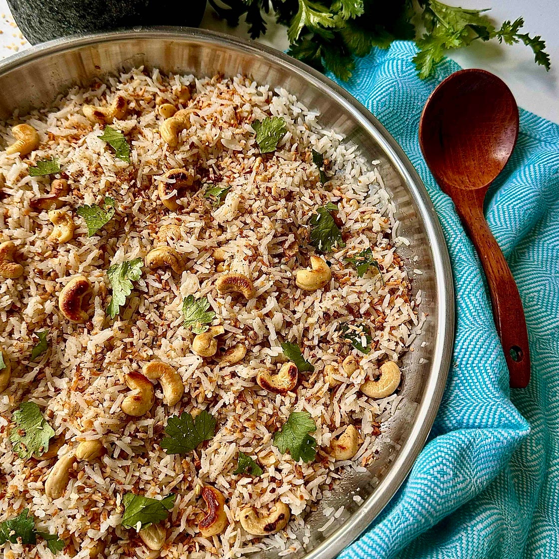 Cashew Coconut Rice 