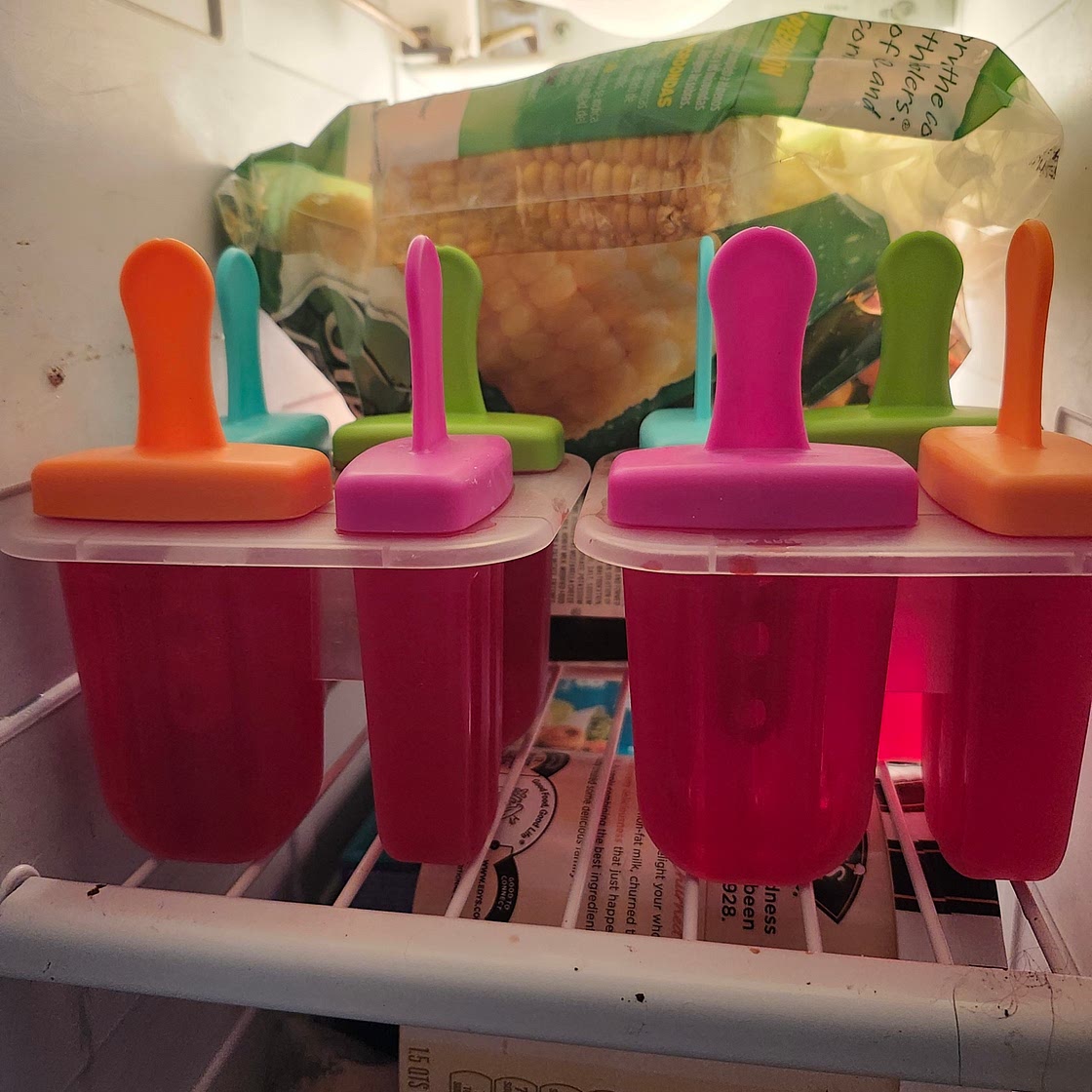 Dripless popsicles