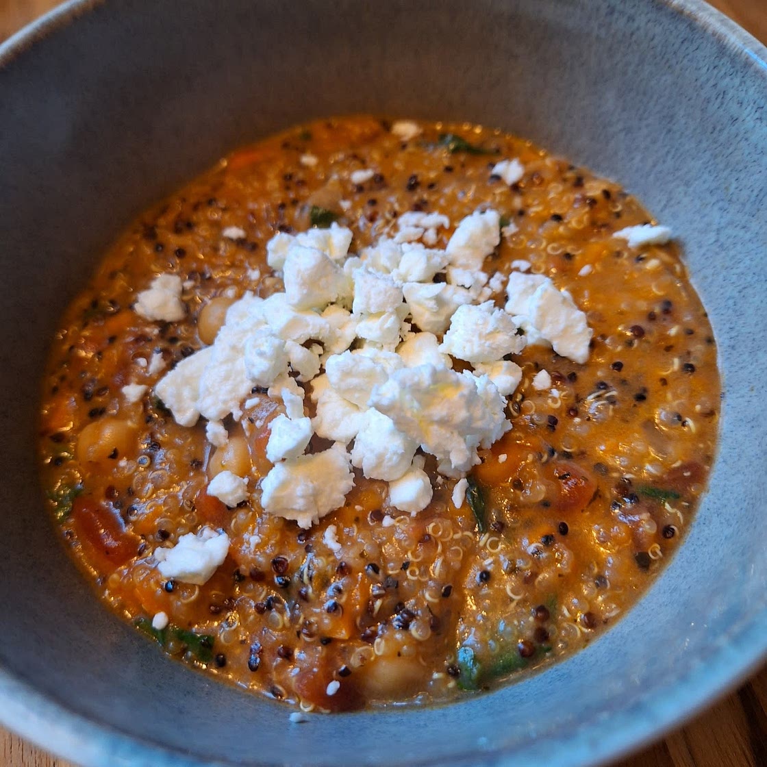 Creamy Italian Quinoa Soup