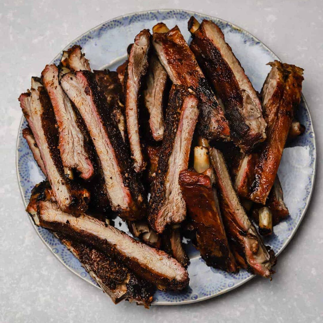 Smoked St Louis Ribs