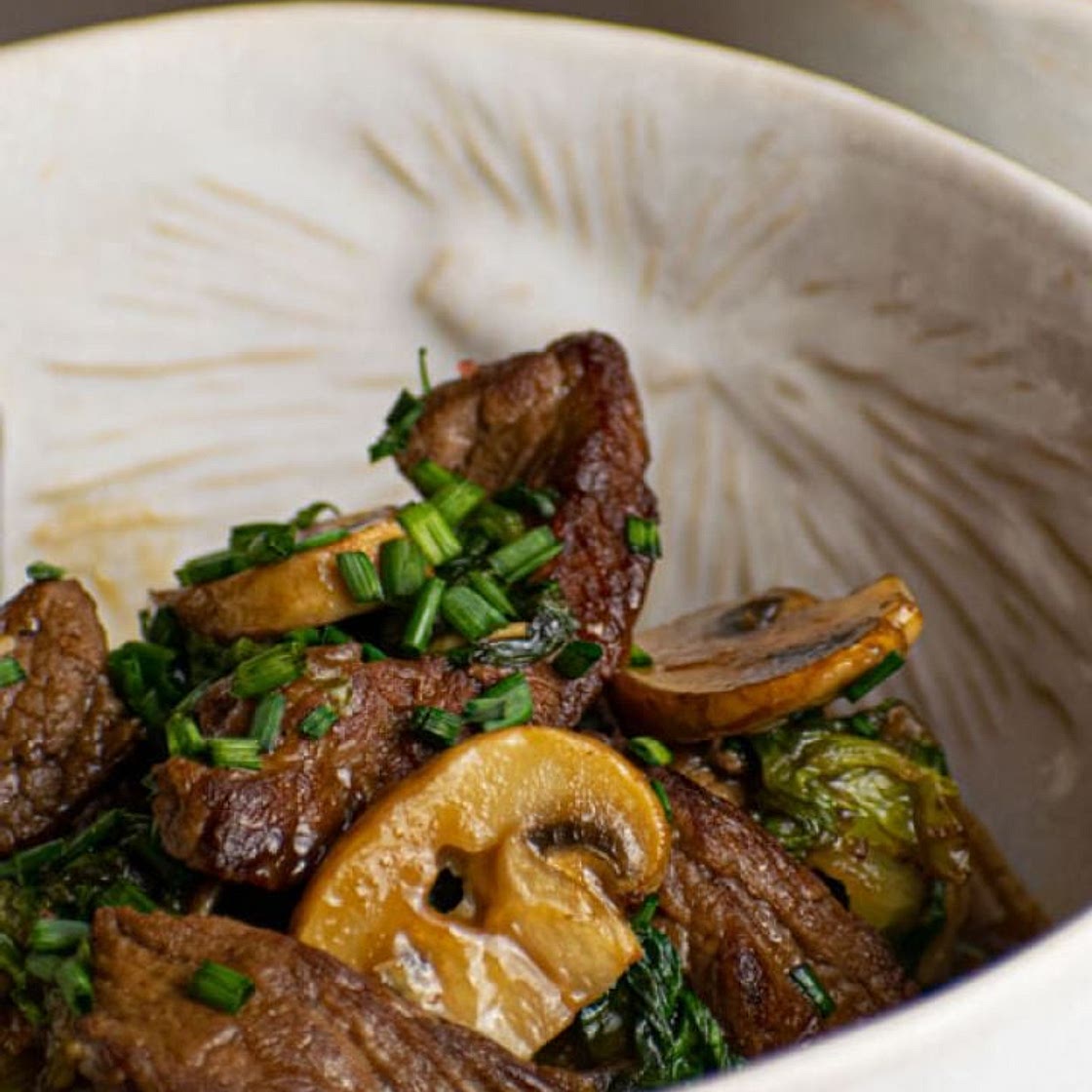 Beef and Bok Choy Stir Fry
