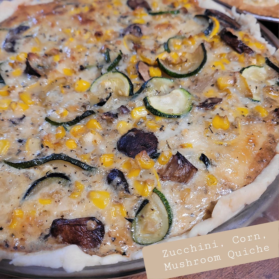 Sweet Corn and Zucchini Pie