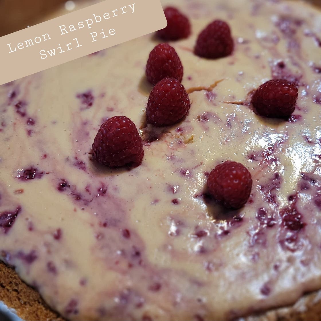 Easy Lemon Raspberry Pie