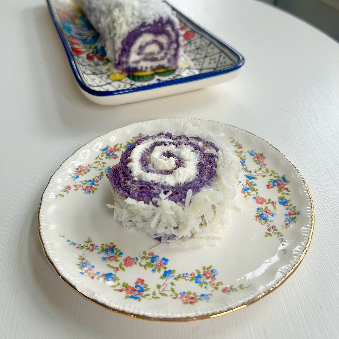 Ube Coconut Roll