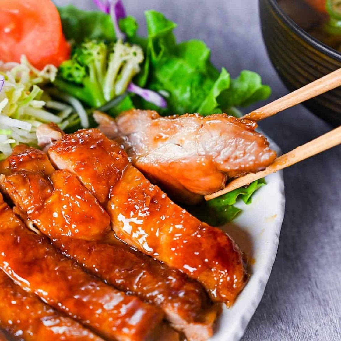 Authentic Crispy Japanese Teriyaki Chicken