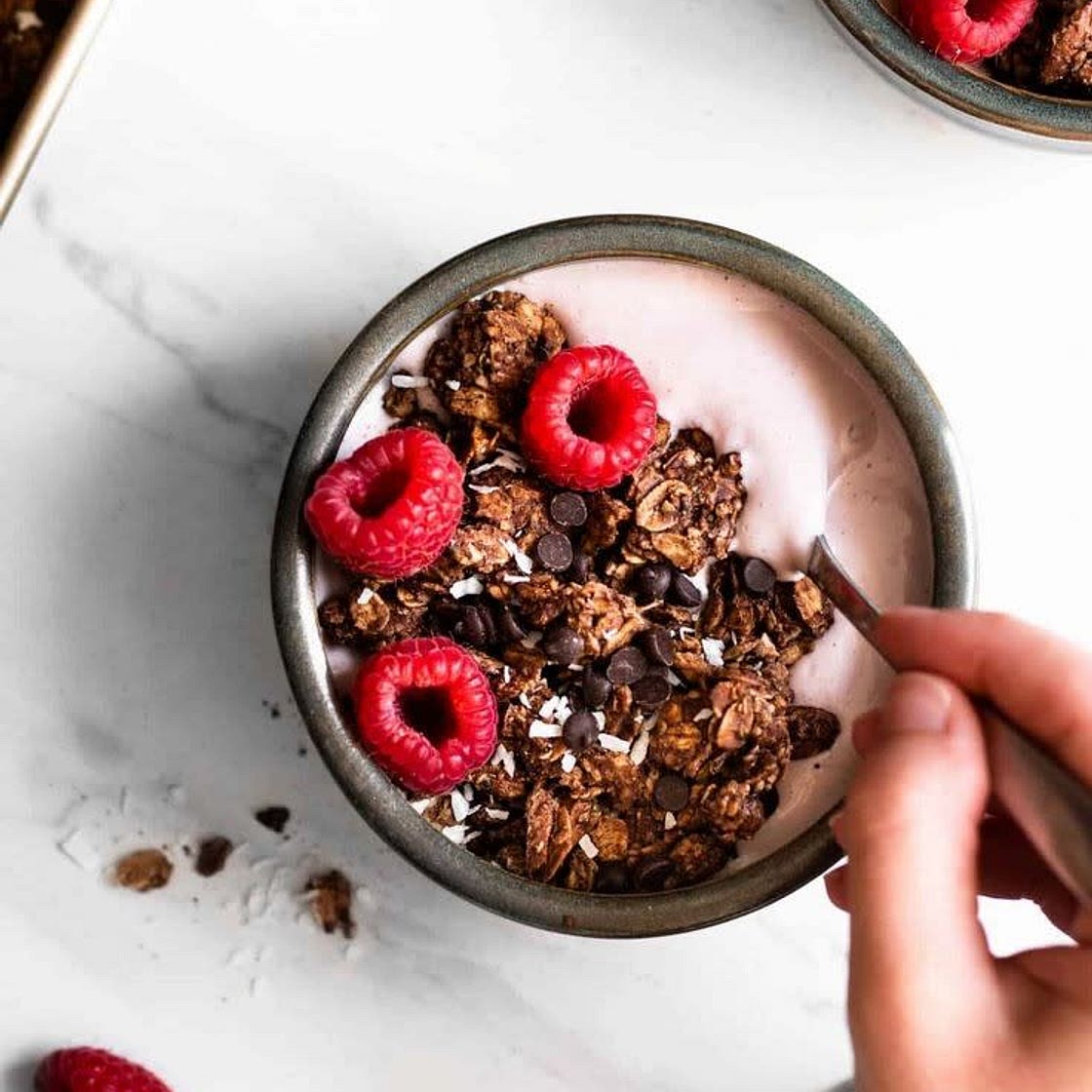 Protein Oat crumble breakfast