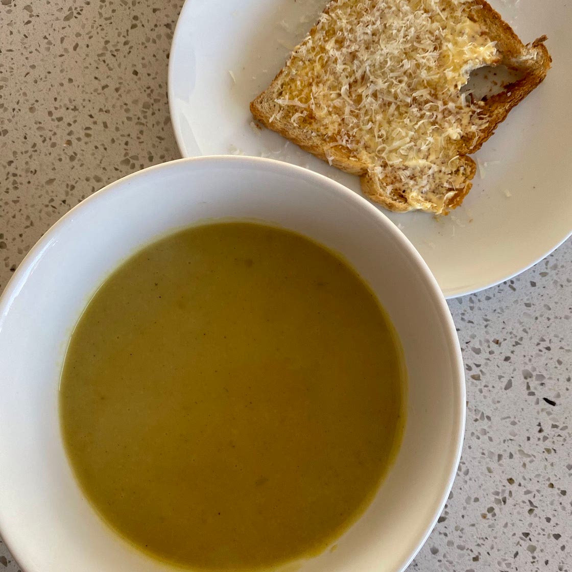 Curried Kumara Soup 
