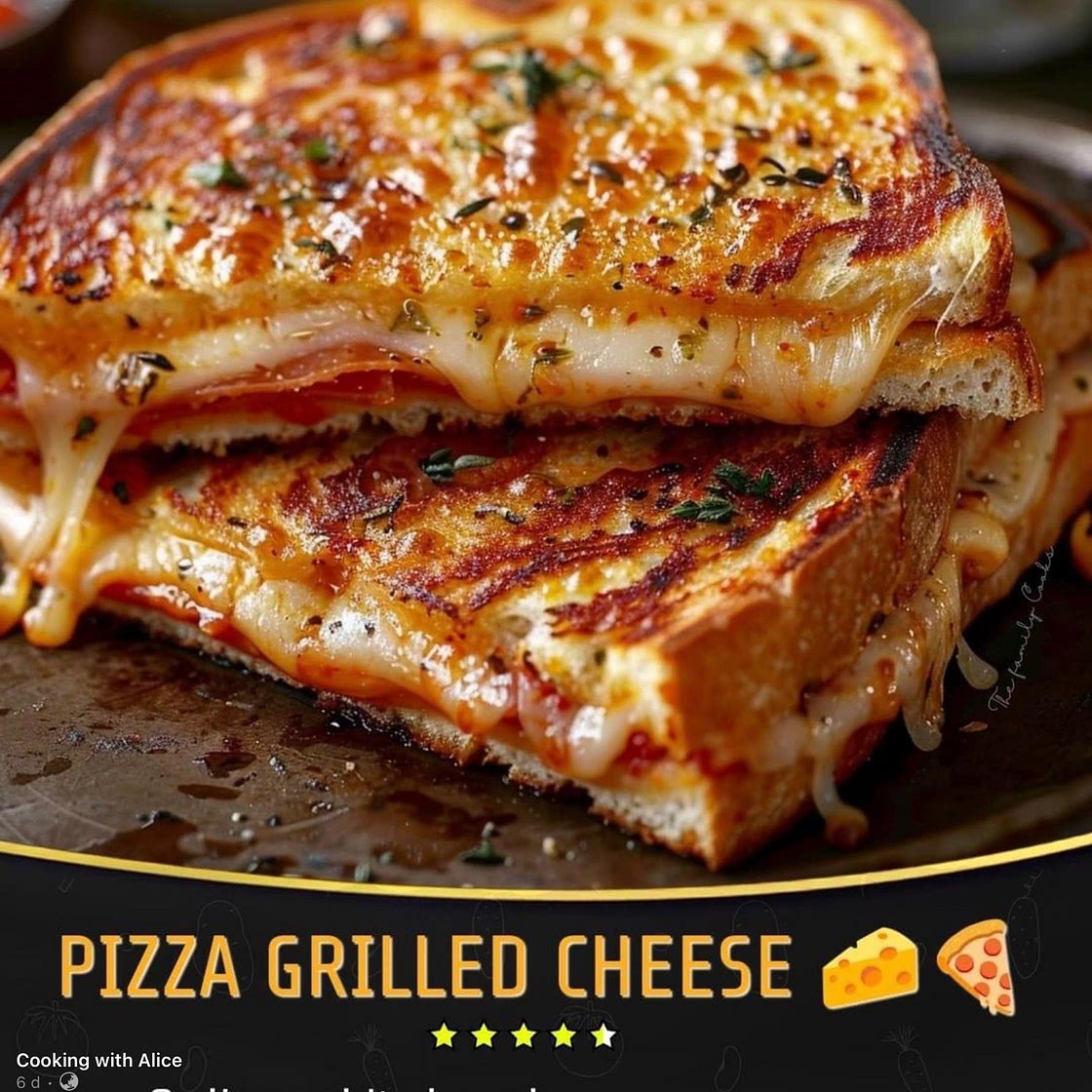 Pizza Grilled Cheese