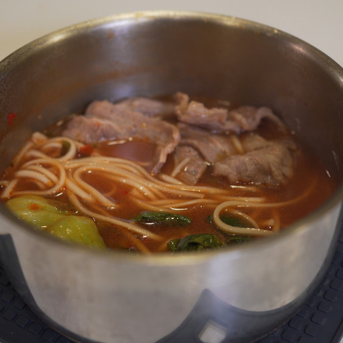 One-Pot Beef Noodle Soup