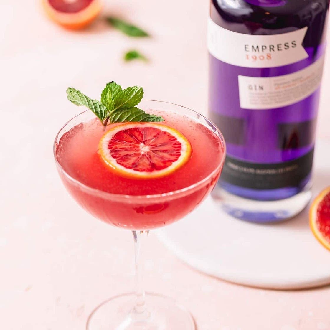 Blood Orange Gin Fizz