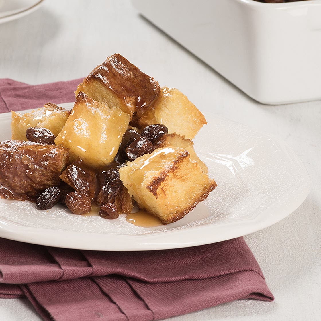 Pouding au pain classique