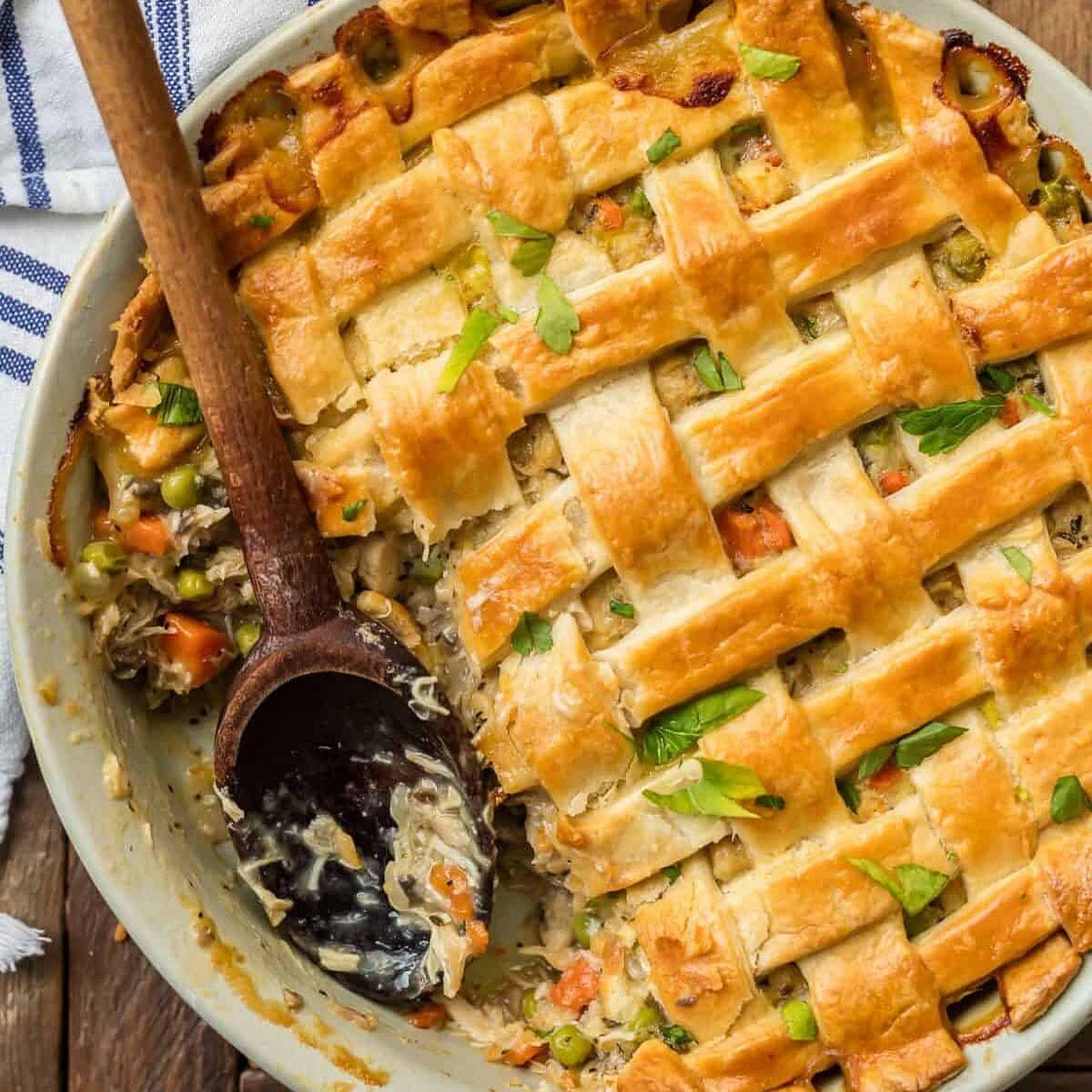 Chicken Pot Pie Casserole