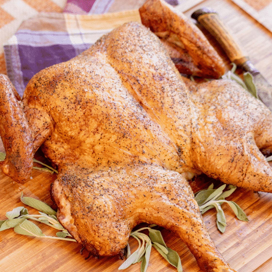 Spatchcock Smoked Turkey