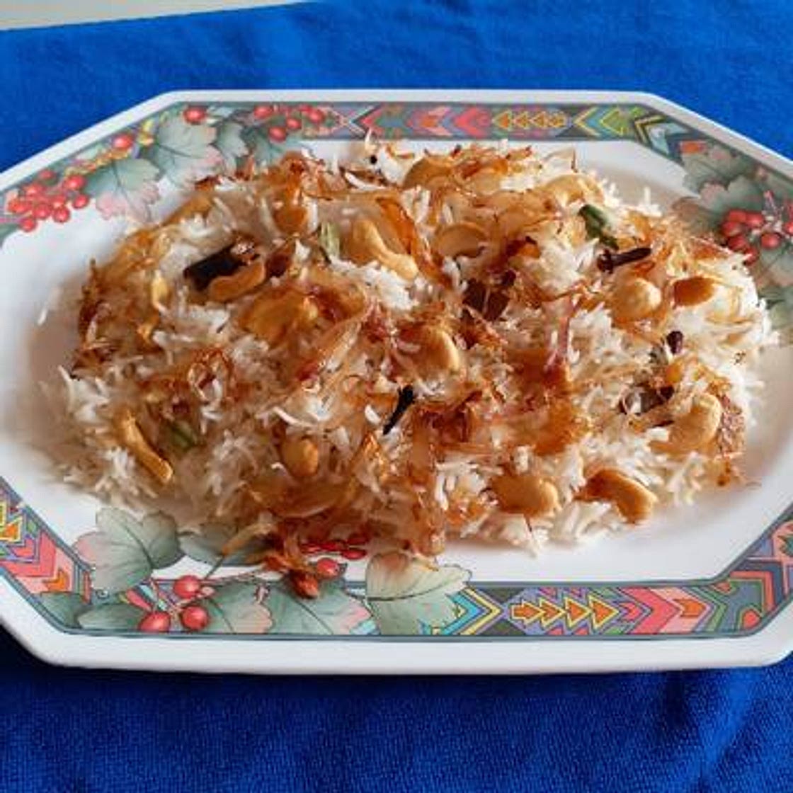 Kerala Ghee Rice (Malabar Ney Choru)