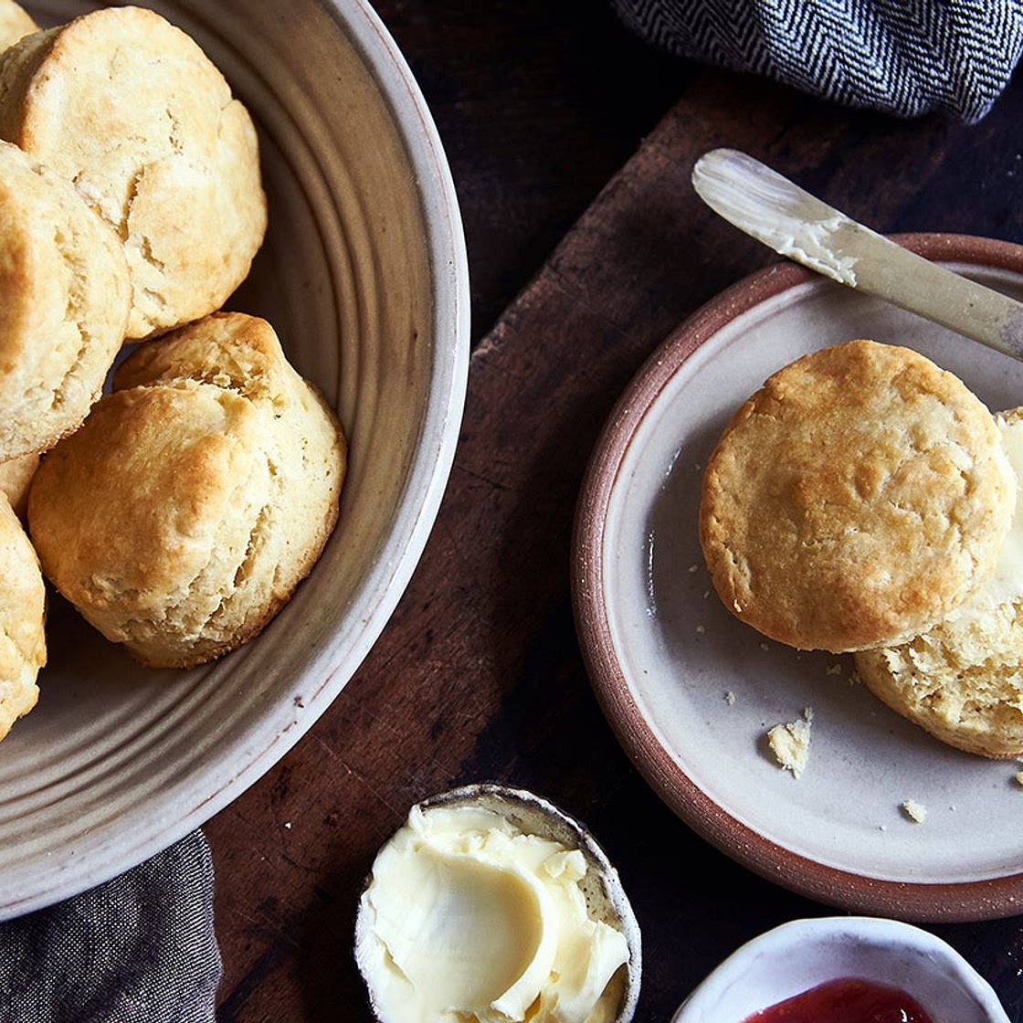 Gluten-Free Biscuits made with baking mix