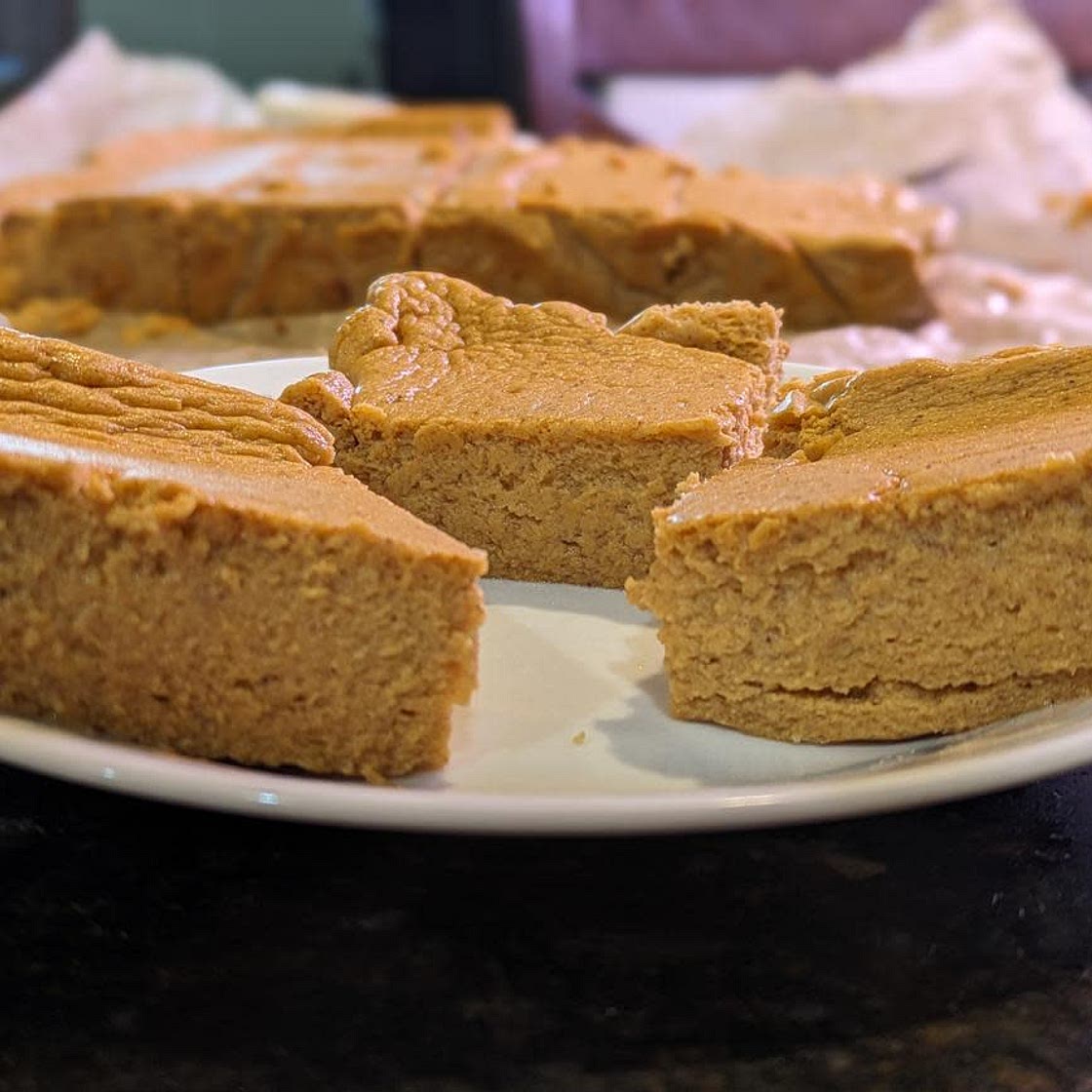 Crustless Sweet Potato Pie