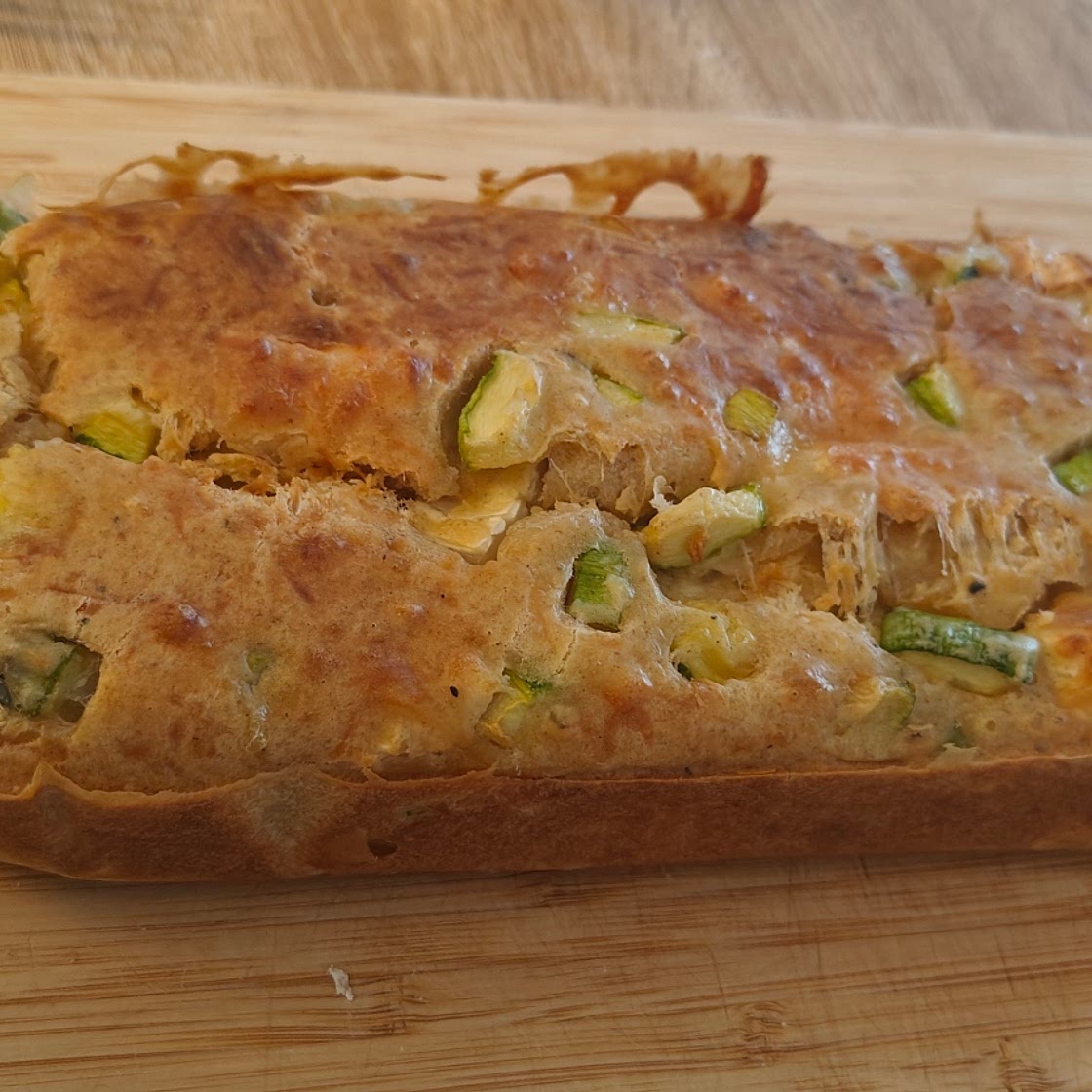 Cake courgette et chèvre