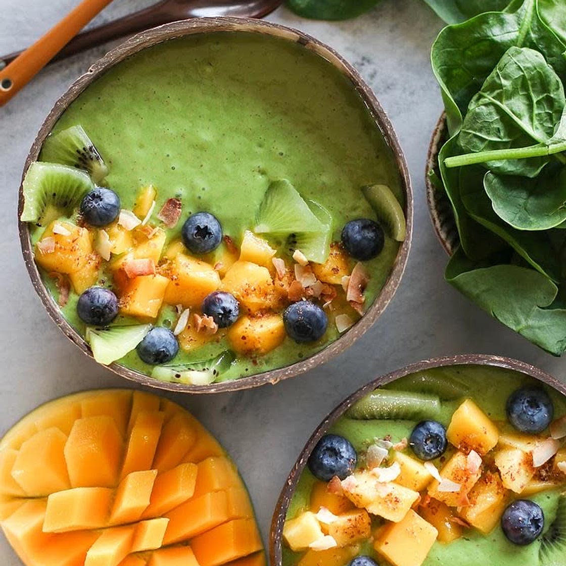 Mango Spinach smoothie 