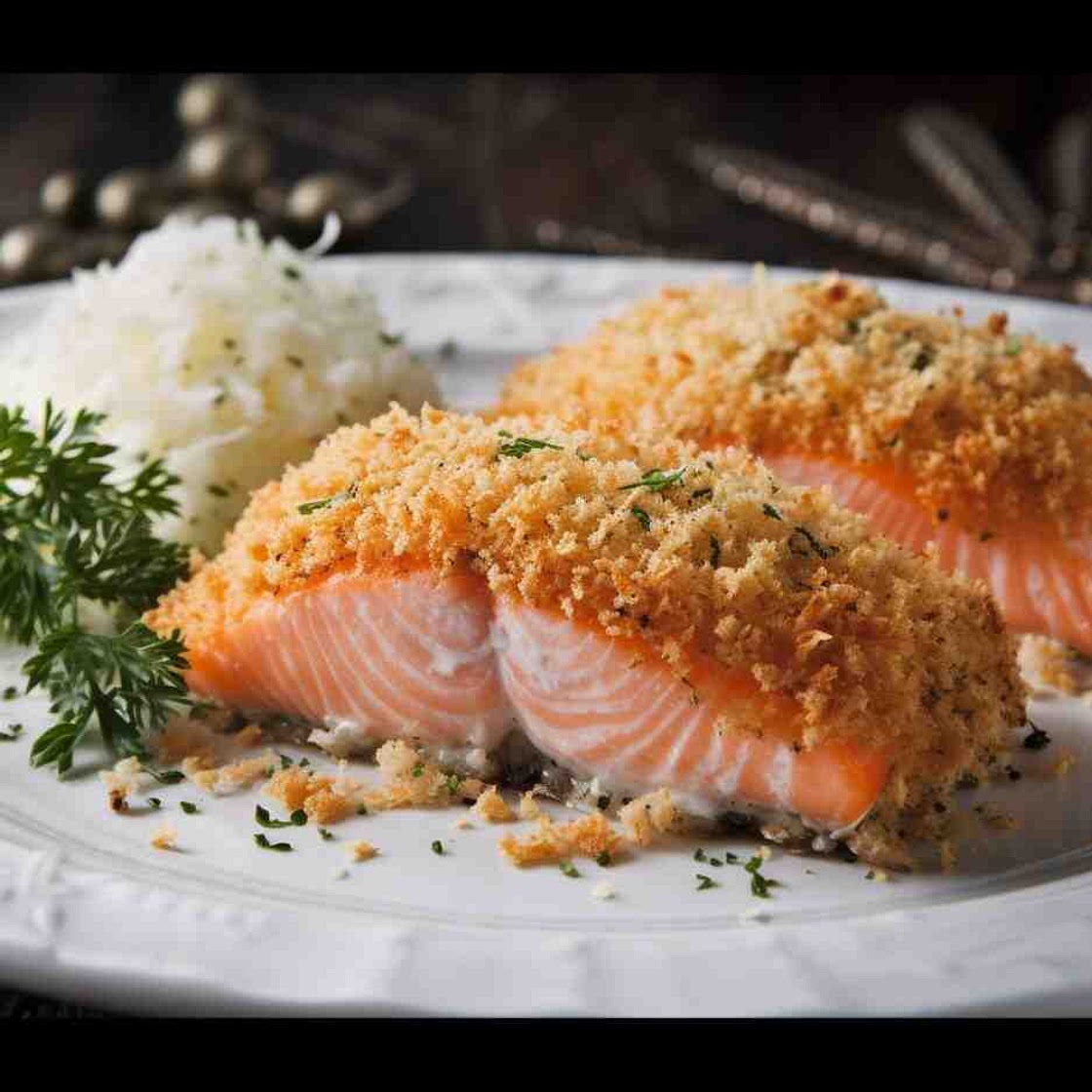 Deliciously Crispy Panko Crusted Ina Garten Salmon Recipe: A Mouthwatering Delight!