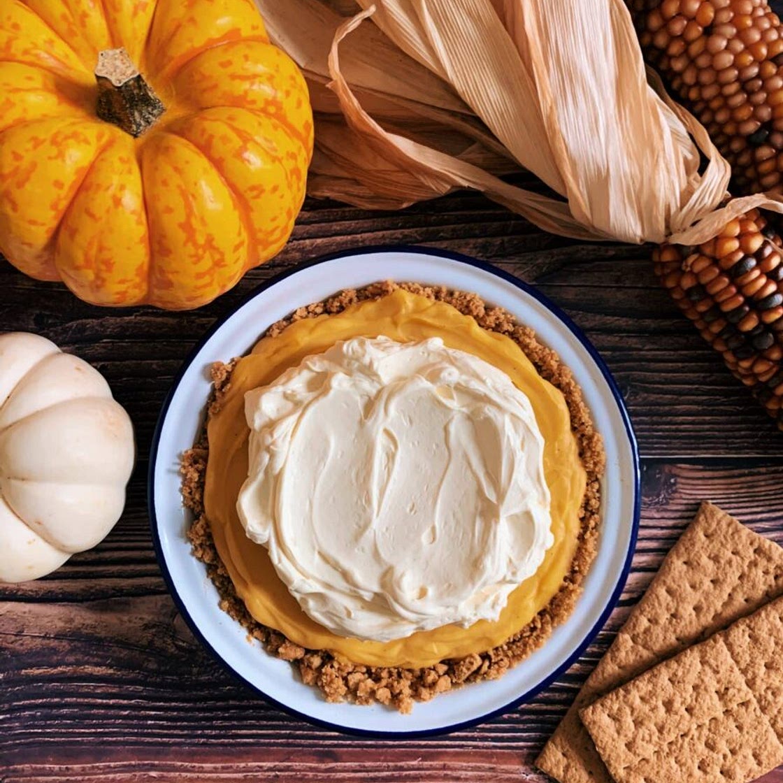 Delicious Pumpkin Ganache Pie