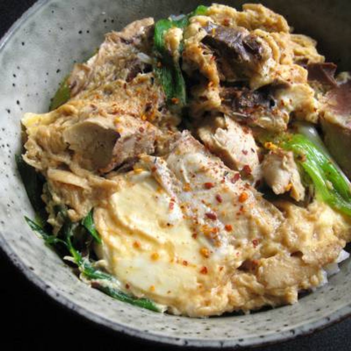 Mackerel & Egg Rice Bowl