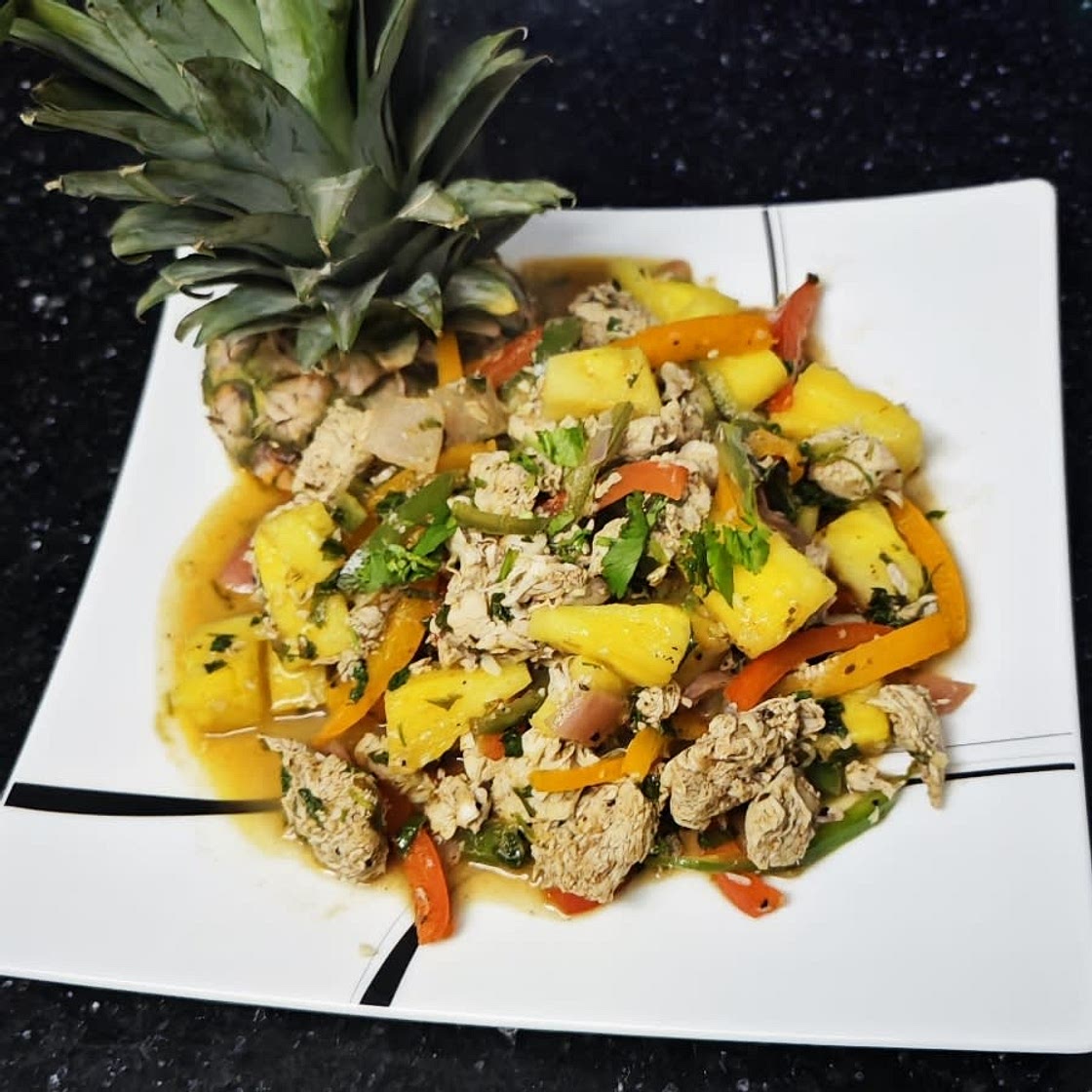 Blackstone Caribbean Chicken Stir Fry