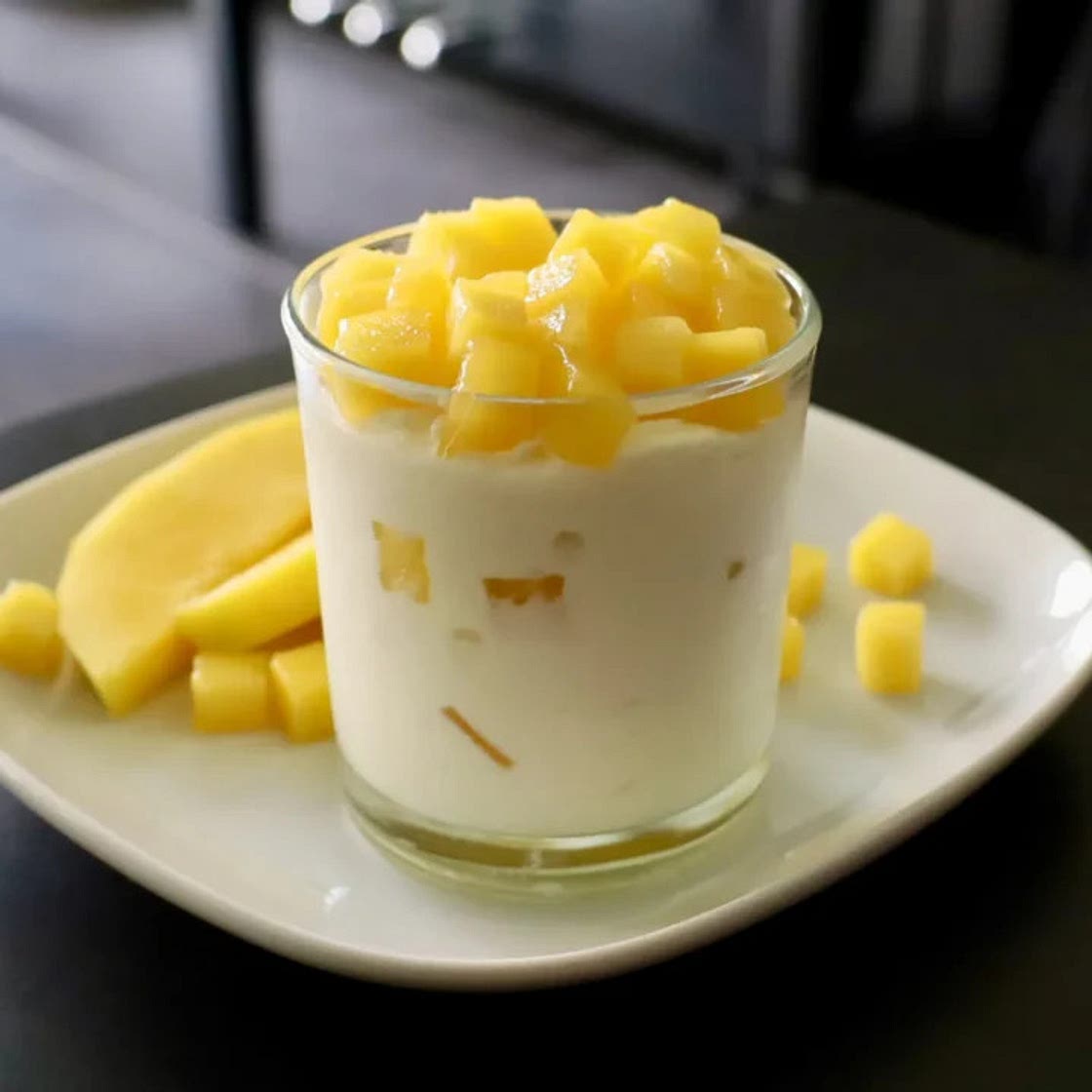 Mango Mascarpone Mousse