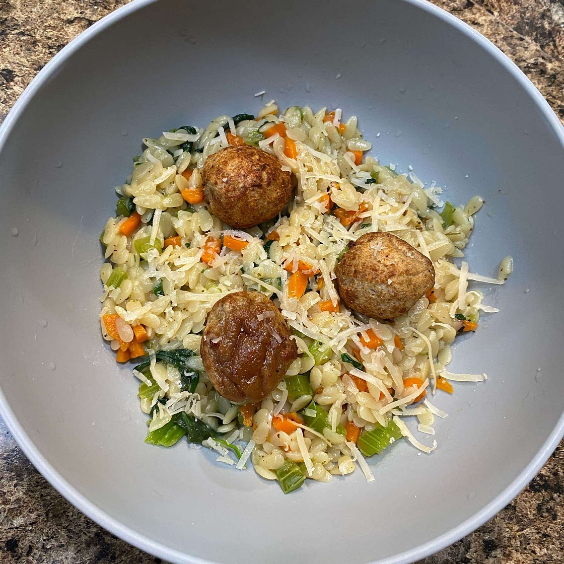 Italian Wedding Soup Orzo
