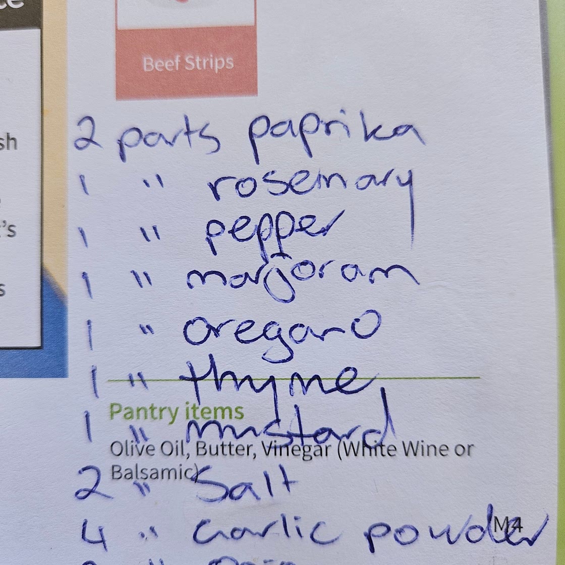 Aussie spice blend