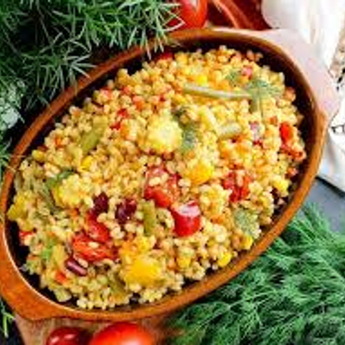 Bulgur s ovoschami