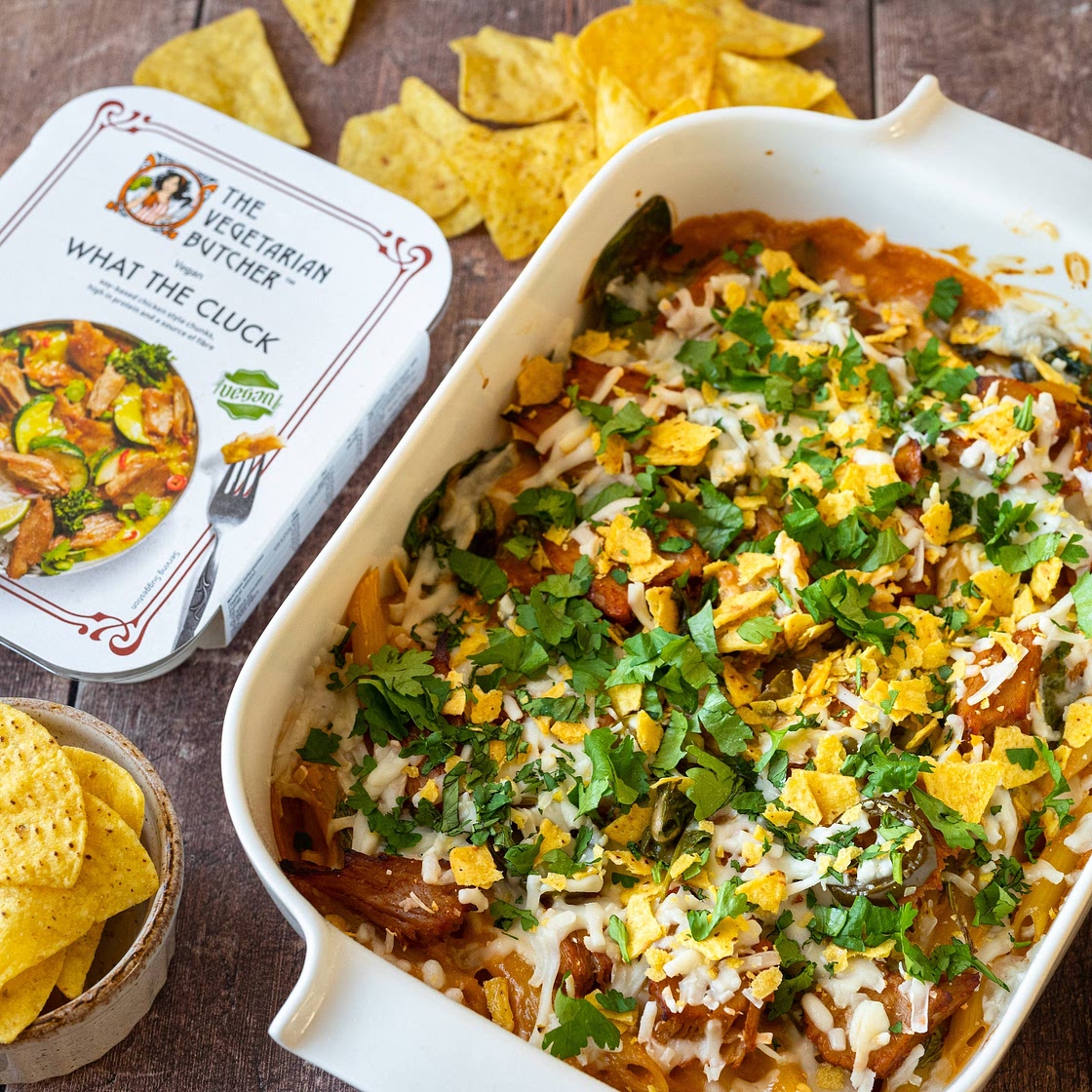 Mexican What The Cluck Pasta Bake
