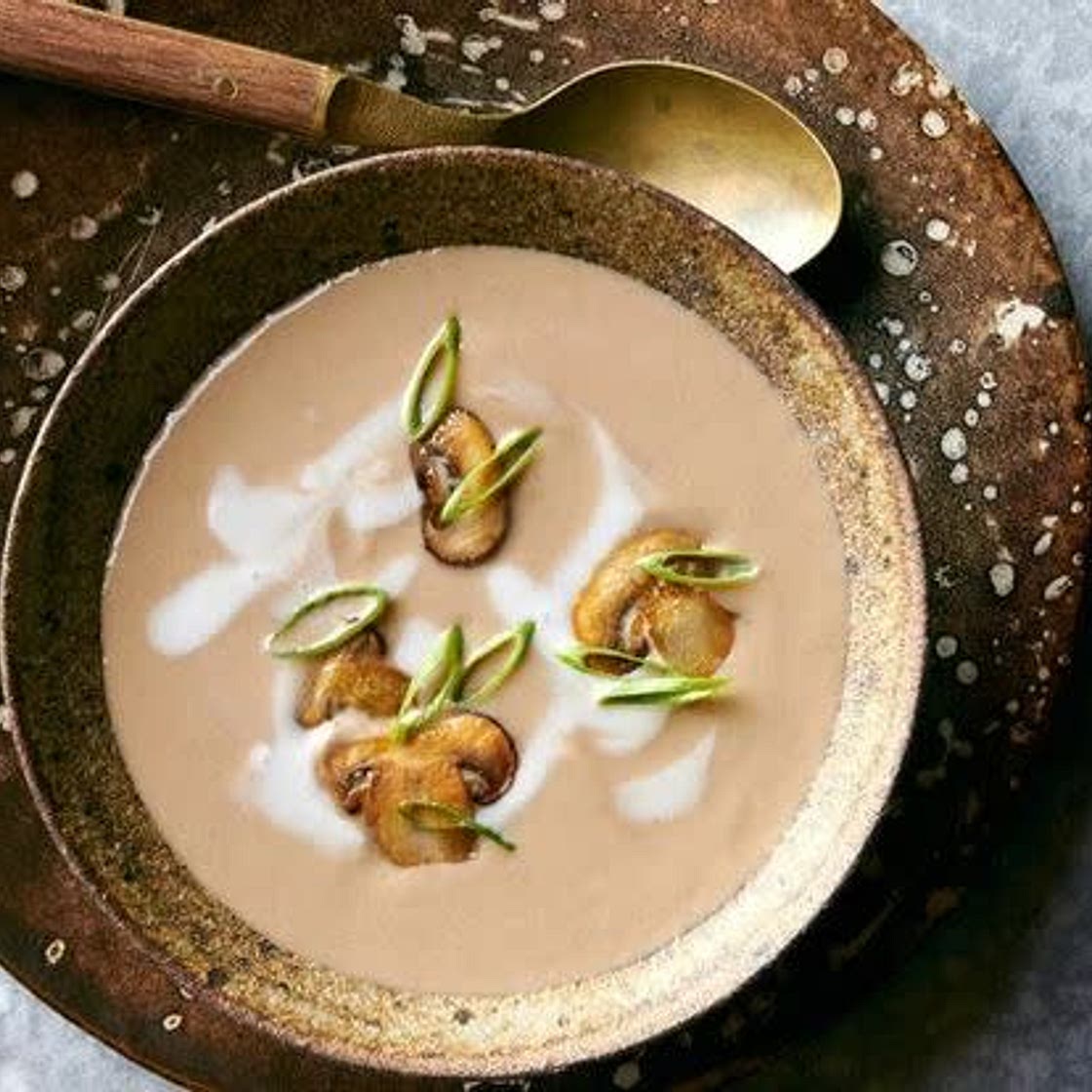 Creamy Mushroom Miso Soup
