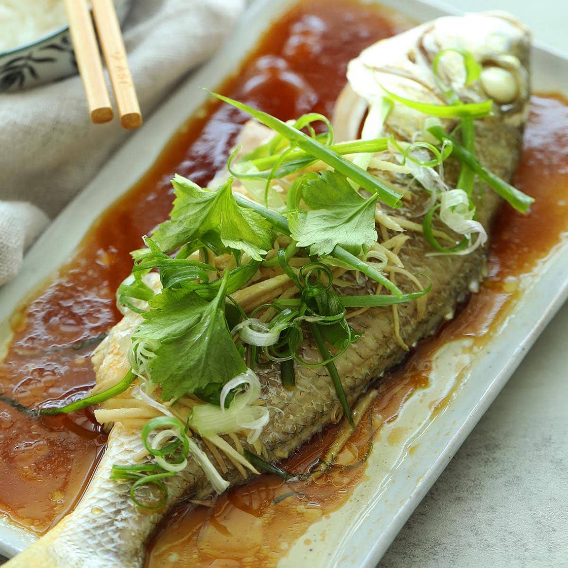 Steamed Fish