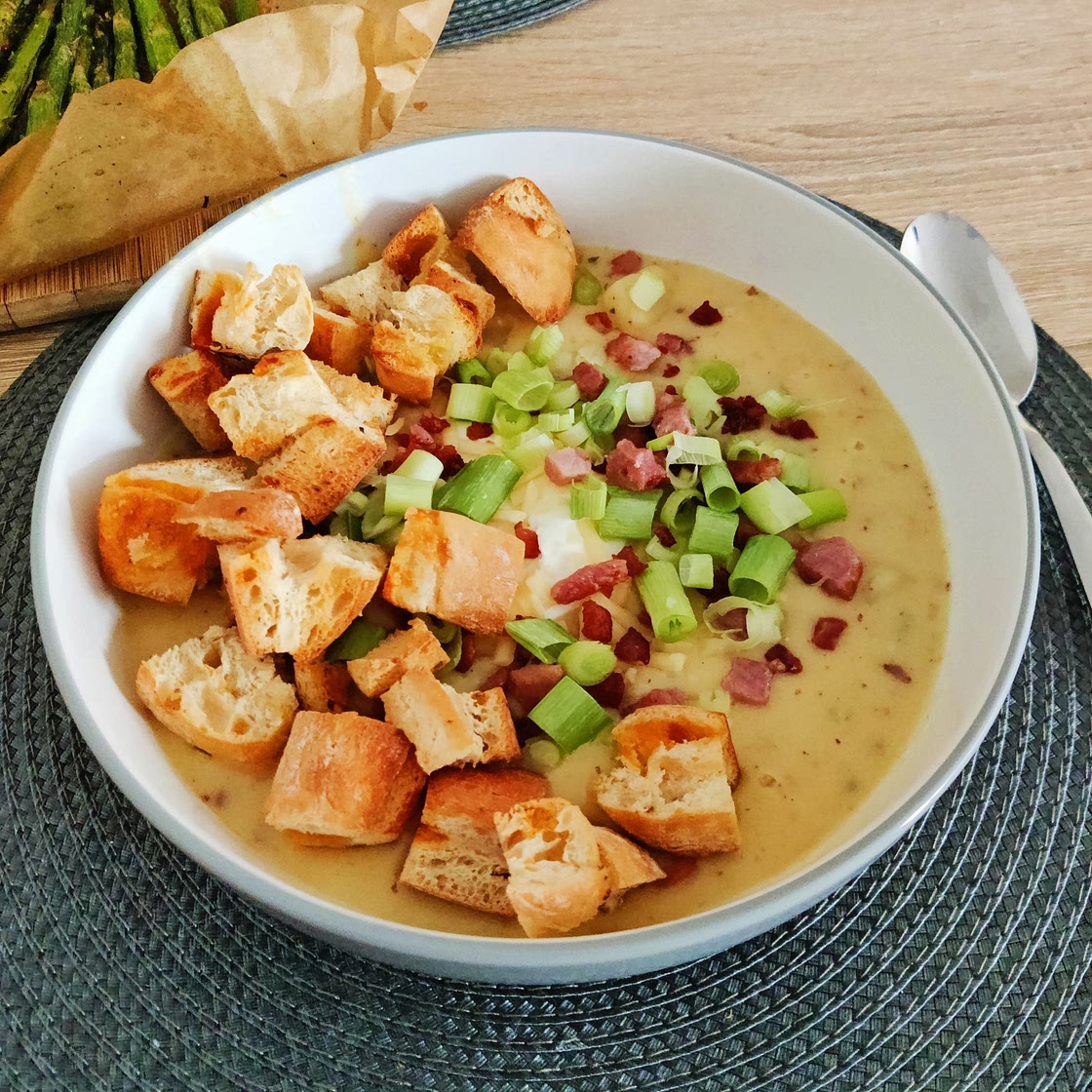 Cheesy Potato Bacon Soup