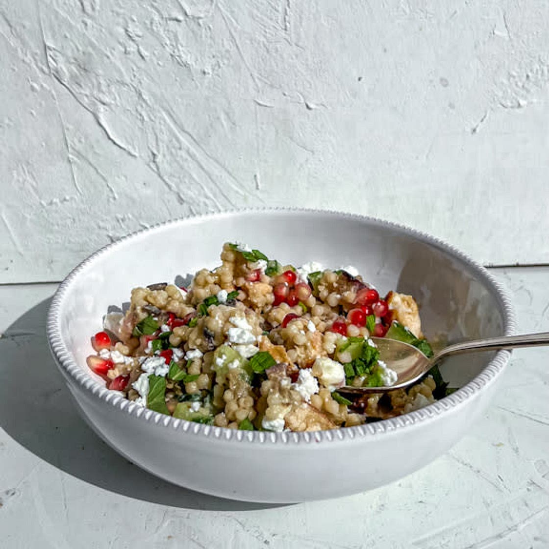 Tahini Couscous Salad