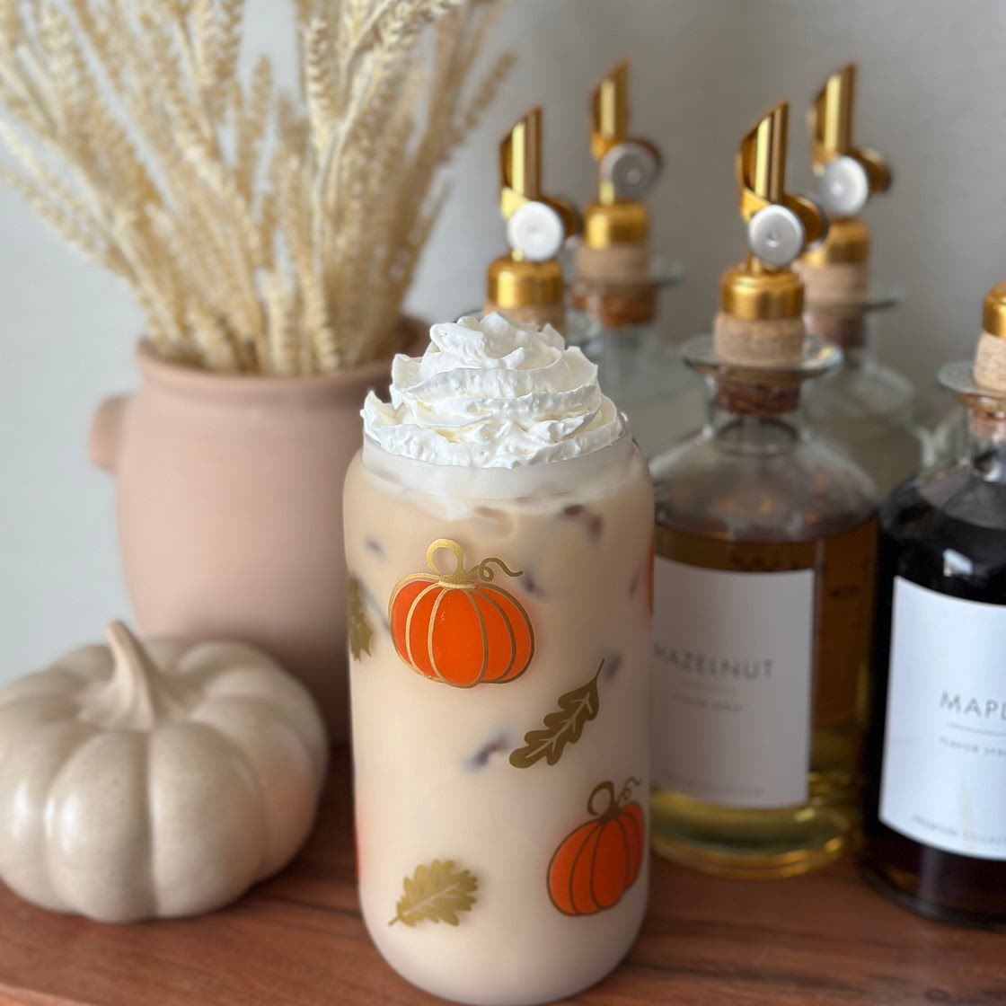 Iced Cookie Butter Pumpkin Latte