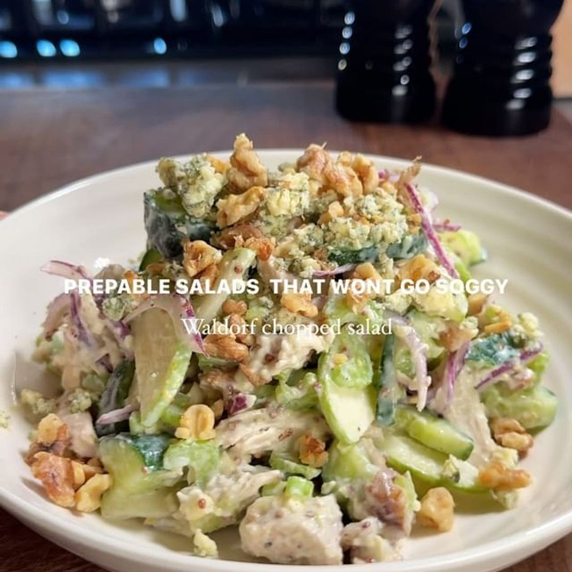 Waldorf chopped salad
