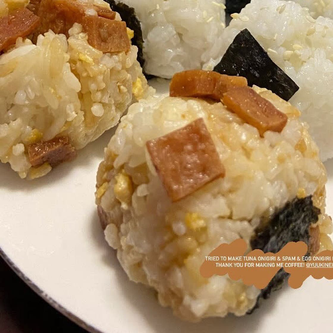 Spam and Egg Onigiri (Rice Ball)