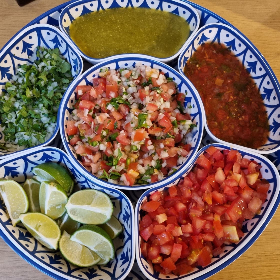 Salsas/toppings for my lazy susan