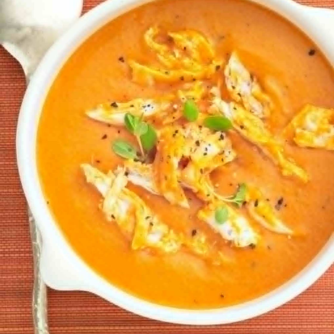 Creamy Chicken Tomato Bisque