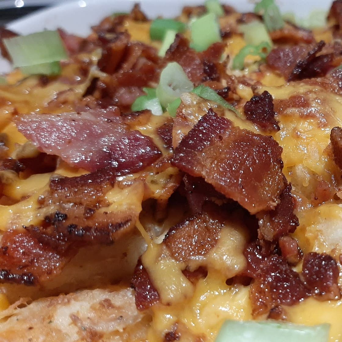 Chicken Bacon Ranch Tater Tot Casserole