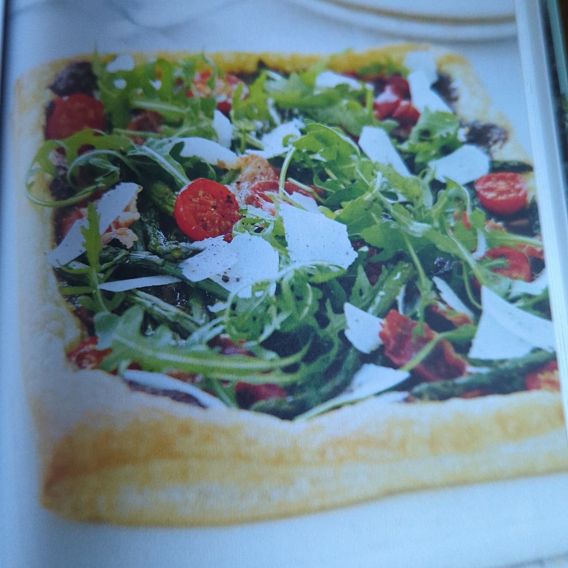 Asparagus pie