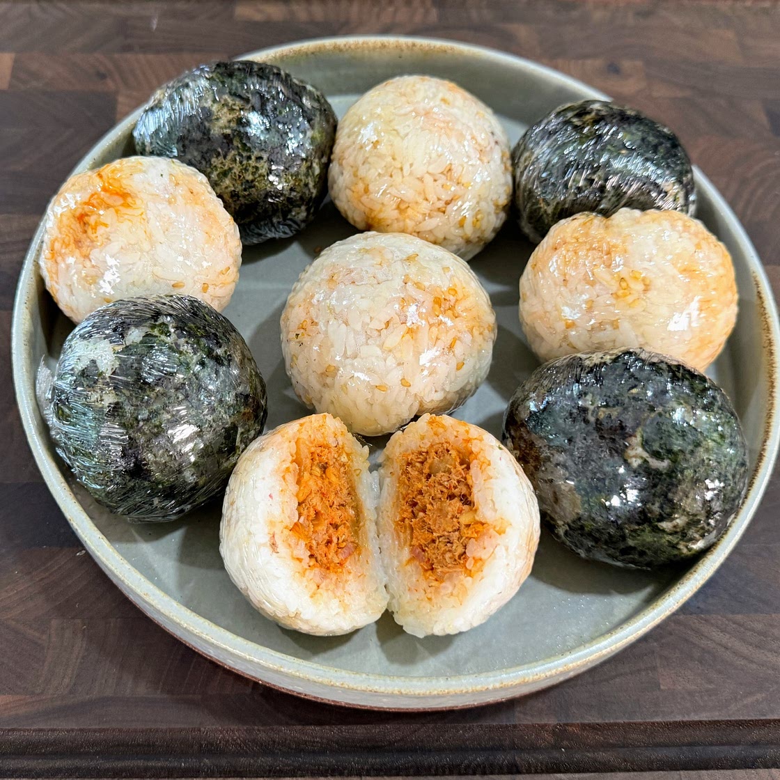 How To Make Kimchi Tuna Rice Balls
