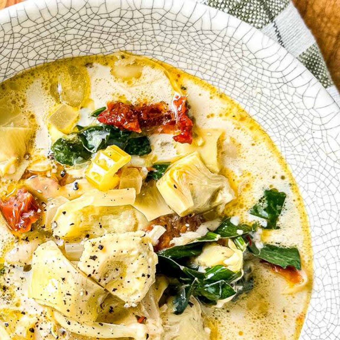 TUSCAN ARTICHOKE SOUP