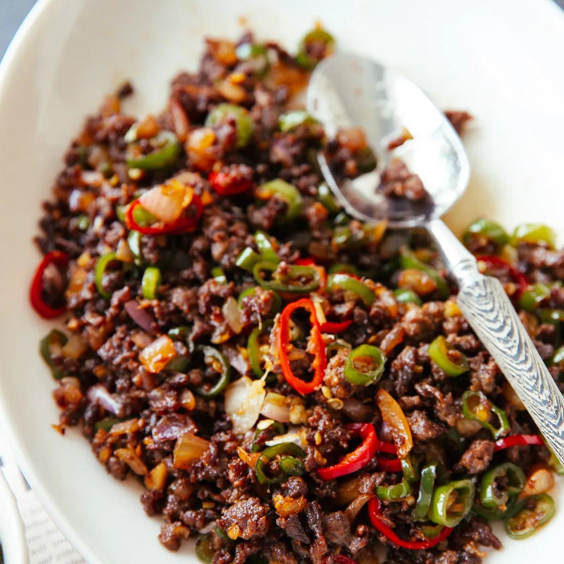 Ground Beef Rice Bowl